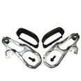 thumbnail image 2 of Chrome Heavy Duty Front Tow Hooks with Hardware For 2019 2020 2021 Ram 1500 DT, 2 of 6