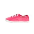 thumbnail image 3 of Faded Glory Girls' Lace Up Canvas Casual Shoe, 3 of 5