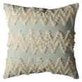 thumbnail image 2 of Rizzy Home Frayed Chevron Decorative Pillow, 2 of 6