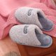 thumbnail image 5 of Zapatillas de algodón de invierno para hombre y mujer, zapatos cálidos de felpa con flores para interiores, zapatillas de algodón para parejas al aire libre Wmkox8yii  hj789, 5 of 5