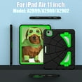 thumbnail image 6 of Allytechgroup iPad Air 11 Inch 2026 2025 2024 Case, Cute Stylish Design Kids Friendly Rugged Kickstand Lightweight Silicone PC Case with Pencil Holder for Apple iPad Air 11 Inch M4 M3 M2, 6 of 8