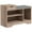 Grey, variant on HOMCOM Upholstered Entryway Shoe Bench with Storage Drawer Open Shelf