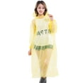 thumbnail image 3 of Transparent Disposable Raincoat - Thickened, Full Body, Portable for Hiking/Outdoor, 3 of 3