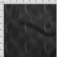 thumbnail image 4 of oneOone Georgette Viscose Black Fabric Moire Craft Projects Decor Fabric Printed By The Yard 42 Inch Wide, 4 of 4