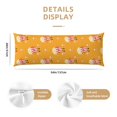 thumbnail image 3 of Fotbe Cute Popcorn Funda para Almohada Corporal con Diseño, Funda de Microfibra Ultrasuave de 20x54 Pulgadas, Ropa de Cama Elegante, 3 of 7