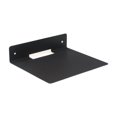 thumbnail image 1 of Estantes de pared metálicos para altavoces, estantes flotantes, soporte resistente y duradero en forma de L para plantas, juguetes, libros y cámaras. Negro, 1 of 7