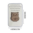 thumbnail image 4 of YMARPT Mini Wooden Hugging Sign, Little Hug Wooden Heart Pocket Hug Token Gift, Wooden Card Wooden Bag Hugging Gift, for Father Party Crafts Ornaments, 4 of 4