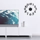 thumbnail image 5 of Reloj de pared Billuyoard 3D calcomanía espejo Negro, 5 of 5