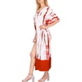 thumbnail image 2 of HAPPY BAY Women's Loose Tunics House Wear Beach Dresses 12-16 Orange-AC925, 2 of 4