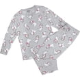 thumbnail image 1 of The Aristocats - Set de Pijama Largo de Marie para Mujer (Gris, Blanco), 1 of 2