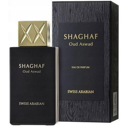 Swiss Arabian Shaghaf Oud Aswad Arabian Perfume for Women and Men 2.5 oz