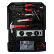 799pcs Aluminum Trolley Case Tool Set, Tool Box With Mechanic Travel Tool Kit Wrenches Socket Trolley Standard Metric Hand Tool Kit With Case Box Organize Castors Trolley, Adjustable Wrench, Pliers