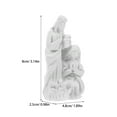 thumbnail image 2 of LYTMENT Resin Jesus Figurine Desktop Decoration Miniature Jesus Statue for Church, Home, Landscape, Party Favors and Office Decor, 2 of 9