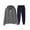 S-Navy, variant on VBTAPA Men's Track Suits 2 Piece Set Active Jogging Suits Long Sleeve Quarter Zip Hoodie Sweatsuit Hooded Sweatshirt Jogger Pants Casual Workout Sports Outfits Suits Gray M