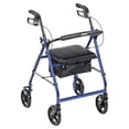 thumbnail image 1 of Andador plegable con asiento Drive Medical R728BL, color azul, 1 of 5