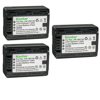 Batterie VHBW 2000mAh 6V Pour Panasonic - Remplace VW-VBR1E Etc - Neuf