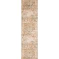 thumbnail image 2 of HomeRoots 353494 2 ft. 2 in. x 7 ft. 11 in. Runner Polypropylene Champagne Area Rug, 2 of 2