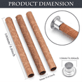 thumbnail image 1 of 20PCS Wood Spiral Candle Wicks 4x0.32inch/100x8mm, Wood Wick Tube, 1 of 5