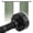 Black, variant on GIRACOA Adjustable Curtain Rod 47-74 Inch, No Drill Tension Curtain Rod with Metal Inner Lock, Heavy Duty Extendable Shower Curtain Rod for Bathroom Kitchen Closet Doorway, 25mm Carbon Steel, Black