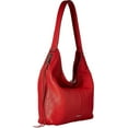 thumbnail image 2 of Rebecca  Minkoff MU17EMOH45 Medium Bryn Leather Hobo in Fire Engine Red , Med, 2 of 3