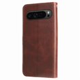 thumbnail image 2 of Estuche de Cuero PU con Cierre para Google Pixel 9 PRO 5G , Funda Protectora con Billetera y Correa, 2 of 6