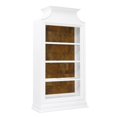 thumbnail image 2 of 3 Shelf Bookcase with Natural Wood Back Panel in White by Pulaski Furniture, 2 of 10
