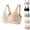 Green, variant on Dxzfnsa Plus Size Push Up Supportive Wireless Bras Comfort Soft No Underwire Seamless Full Coverage Comfort Bra for Women (Black,M)