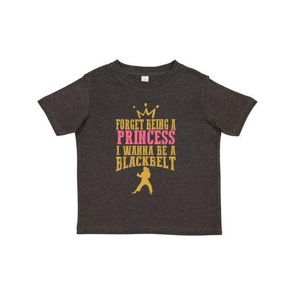 Inktastic Karate Princess Girls Martial Arts Girls Toddler T-Shirt