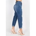 thumbnail image 3 of Rhinestones Ripped-front Denim Jeans, 3 of 5