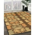 thumbnail image 2 of Ahgly Company Indoor Rectangle Abstract Yellow Abstract Area Rugs, 6' x 9', 2 of 6
