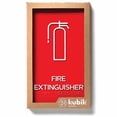 thumbnail image 1 of Kubik Letters Premium Fire Extinguisher Sign, ADA Compliant Modern Design Sign with Grade 2 Braille for Fire Extinguisher Location with 3M Double Sided Tape, 1 of 4
