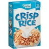 Great Value Crisp Rice Cereal, 18 oz