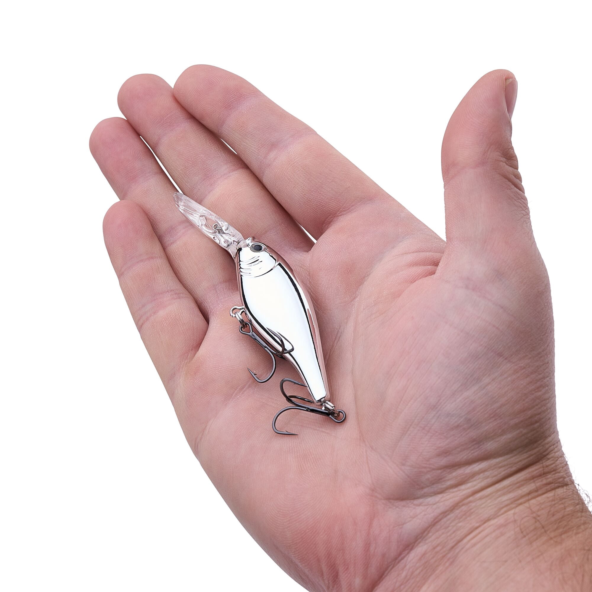 Berkley Flicker Shad®, 2 in, Crankbaits, Chrome (1 Count)