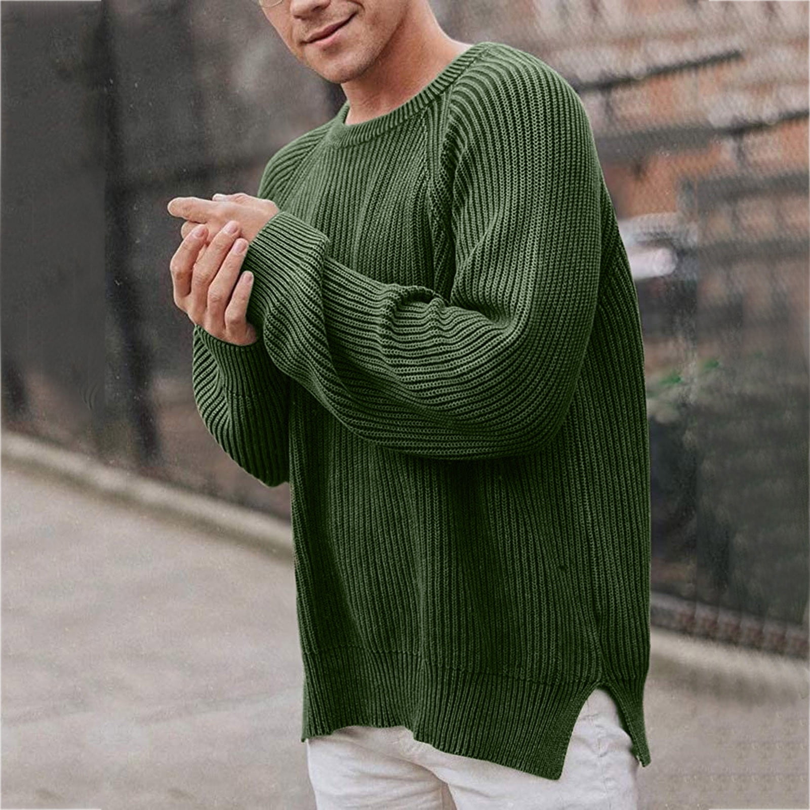 LL Bean 100% Cashmere Cable Knit 1/4 