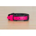 thumbnail image 5 of Dog Collar. Handmade Genuine Leather Dog Collar – Pink with Black Inner Liner, Adjustable Buckle. Buddies Collars, 5 of 5