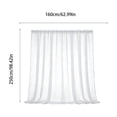 thumbnail image 3 of Rideaux d'Extérieur Imperméables pour Patio à Poche pour Tringle, Pare-Soleil, Rideaux Résistants à la Décoloration, Rideau d'Intimité pour Gazebo, Porche, Pergola, Cabane, Utilisation Jardin, Patio, Décoration Extérieure, Protection contre les Intempéries, Écran Bloquant le Soleil, 3 of 6