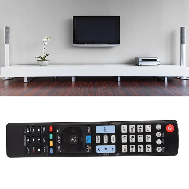 Television Remote, Universal Replacement TV Remote Control Wearable ABS Shell For AKB73615306 For AKB72615379