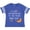 Football Blue and White, variant on I Love My Little Sis to the Moon and Back Boys or Girls Toddler T-Shirt