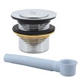 thumbnail image 1 of Tapón de desagüe para bañera con punta de champiñón de rosca gruesa ShuxiuWang 1327537012290, 1 of 5