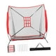 thumbnail image 3 of Red de béisbol de 83 x 83 pulgadas, ideal para entrenamiento profesional, lanzamiento de sóftbol, fildeo, césped, patio, parque de juegos., 3 of 8