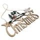 thumbnail image 1 of Adorno de madera de Navidad Decoración del árbol de Navidad Adorno del árbol de Navidad. (madera)(1 pieza-- Sailing Electrónica, 1 of 5