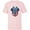 Soft Pink, variant on Disney Minnie Mouse Vintage Americana Fourth of July - Short Sleeve T-Shirt for Kids - Customized-White