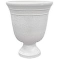 thumbnail image 2 of Classic Home & Garden 19.5 in. H X 16 in. D Plastic Westpoint Urn Planter White, 2 of 2