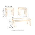 thumbnail image 5 of Signature Design by Ashley Mattie Living Room Table Set, 5 of 5