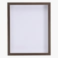 thumbnail image 4 of Uxcell 8x12 Shadow Box Frame Wooden Dried Flower Photo Frame Floating Photo Frame Brown, 4 of 6