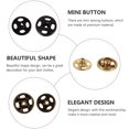 thumbnail image 5 of Arborister Stainless Steel Sew-On Snap Buttons: 40Pcs 5mm Metal Snap Fasteners, 5 of 10