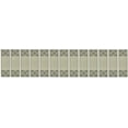thumbnail image 2 of Stair Treads Skid Slip Resistant Backing Indoor Carpet Stair Treads Lattice Border Moroccan Design 8  inch x 26  inch (Set of 13, Grey), 2 of 6