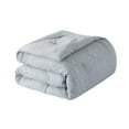 thumbnail image 4 of JML California King Comforter Set,8 Piece Soft Cationic Dyeing Microfiber Bed in a Bag,Navy, 4 of 7