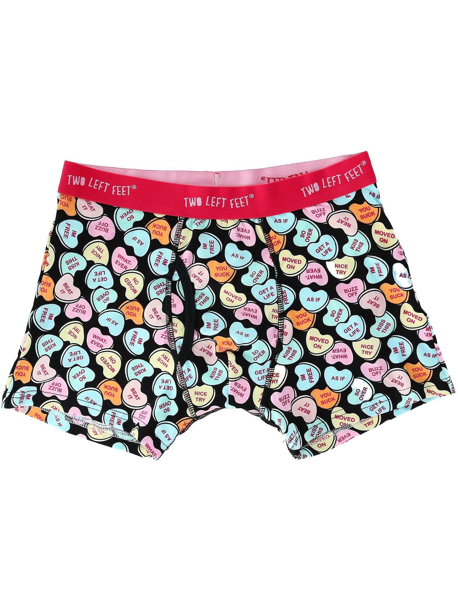 Two Left Feet Novelty Boxer Briefs (Men's)