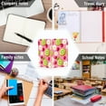 thumbnail image 6 of FORMRS 1-Subject Spiral Notebook 8" x 5" College Ruled 60 Refillable Sheet A5 Hard Cover, Floral Raspberries, 6 of 7